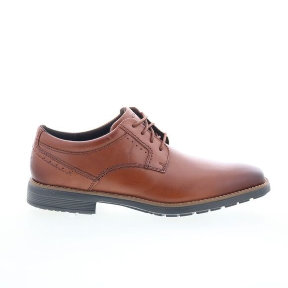 Rockport Mens Next Gen Plain Toe Brown Shoes (NWT) - Picture 1 of 7